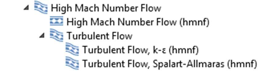 High Mach Number Flow Extension of Non Isothermal Flow Laminar and turbulent flow Fully