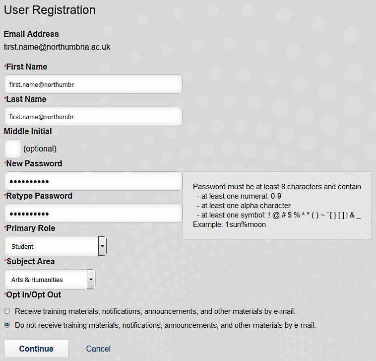 necessary to register an account so that you can sign in to the service.