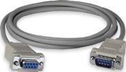 Ordering Information CA-0910F CA-0915 9-Pin Female-Female D-Sub Cable, 1 m