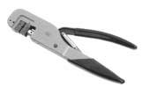 Crimp-Tools Hexagonal Crimp Tool for coax contacts, with locking system (ratchet).