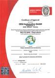 Quality Management ODU has had a powerful quality management system in