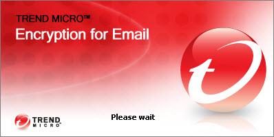 Trend Micro Encryption for Email User s Guide The Installation Wizard splash screen displays and Trend Micro Encryption for Email examines your system environment to verify whether it meets the