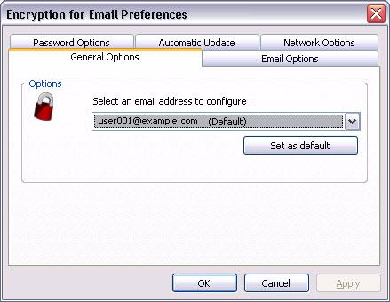 Accessing the Preferences Screen able to read private messages. There might be many email addresses on your computer if different users access their email from this computer. FIGURE 4-1.