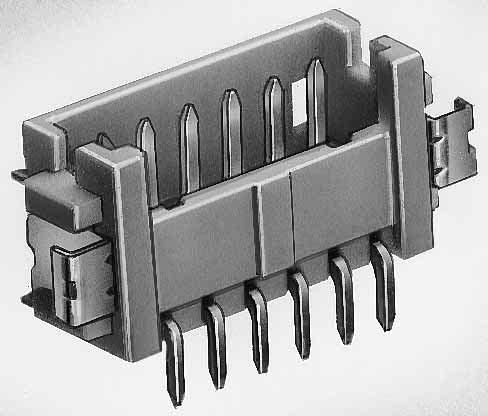 Single Row Straight Pin Header (SMT) (Four-Wall/Correspond to Vacuum Absorption) BPCB mounting pattern Part Number DF13A- 2P-1.25H(**) DF13A- 3P-1.25H(**) DF13A- 4P-1.25H(**) DF13A- 5P-1.