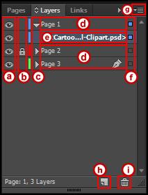 Layers Layers allow you to organize content so that you can edit without affecting other areas or content. Layers Panel You can easily create and manage layers through the Layers panel.