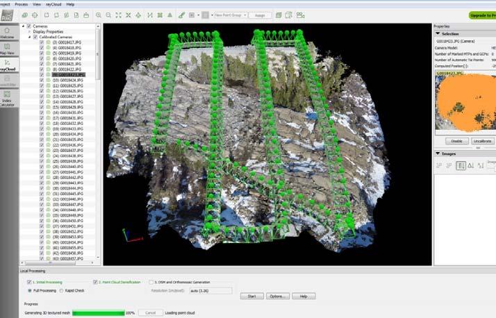 4. Introducing Pix4D Pix4D is recently one of advanced Drone image processing software. Pix4D provides two main functions which are orthomosaic image and digital elevation model with high accuracy.