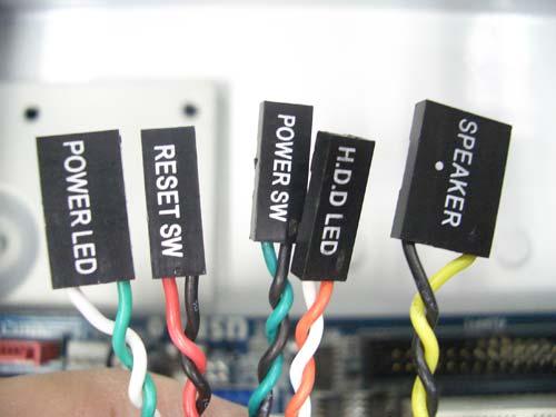 Identify the ATX Control Wires