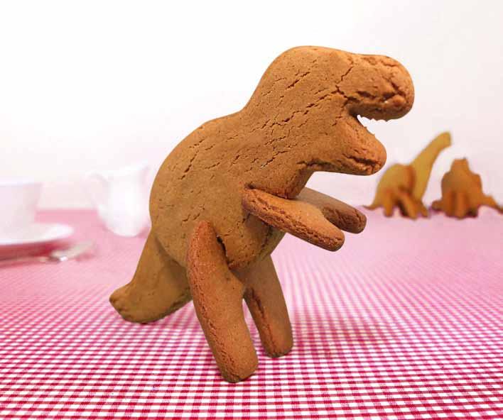 3D Dinosaur Cookie Cutters Make 3D dinosaurs