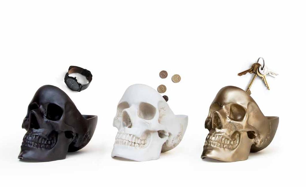 Skull Tidy Designed for holding the things you use every day.