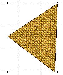 under the Arrange Menu Your Triangle will Flip 180º