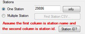 1) Only got one station?