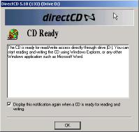 Push the Open/Close button on the CD drive to open it. 2. Place a blank CD-R in the drive and close the drive. 3.
