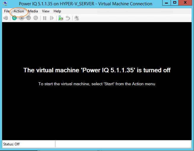 18. Click Apply and then OK. 19. In Hyper-V Manager, right-click the name of the virtual machine and click Connect.