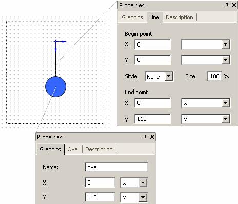 Chapter 11. Animation Figure 135. Pendulum animation 11.1.2 Animating hierarchical models When you create an encapsulated object, its animation automatically appears on the animation of a container object.