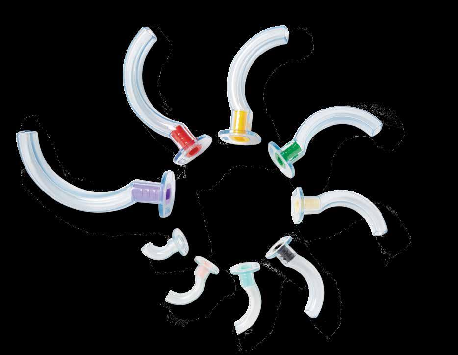 Laryngeal Mask Airways Conform to the contours of the hypopharynx to facilitate rapid, blind insertion Choose between reusable or disposable Endotracheal Tubes Wide variety of sizes Available cuffed