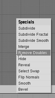 Blender will remove the doubles and will let you know the number of vertices