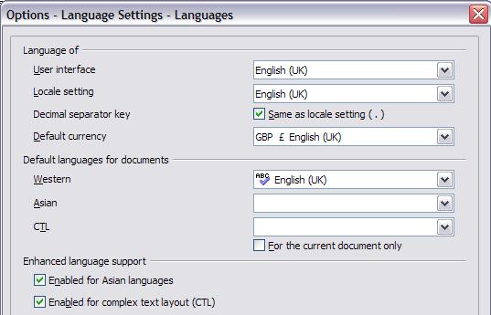 you need to use more than one non-western language in the same document, refer to the