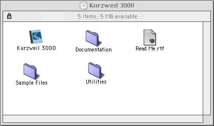 Installing Kurzweil 3000 on Mac OS 9 Installing Kurzweil 3000 on Mac OS 9 To install Kurzweil 3000 on Mac OS 9: 1. Place the Kurzweil 3000 CD-ROM in the computer s CD-ROM drive.