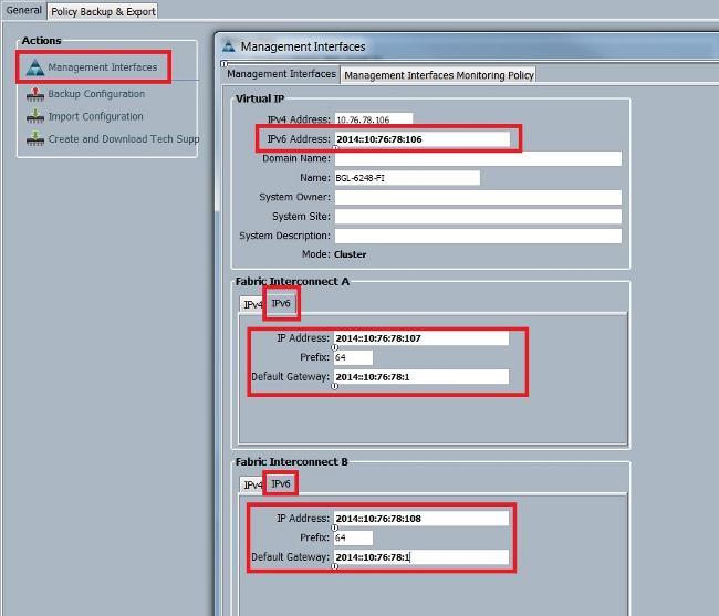 This example shows the steps that are completed in order to configure an IPv6 address for the management port during initial setup: Enter the configuration method. (console/gui)?