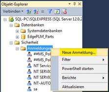 1.1.6 Creating the Part User Expand the folder called Security in the Object Explorer,