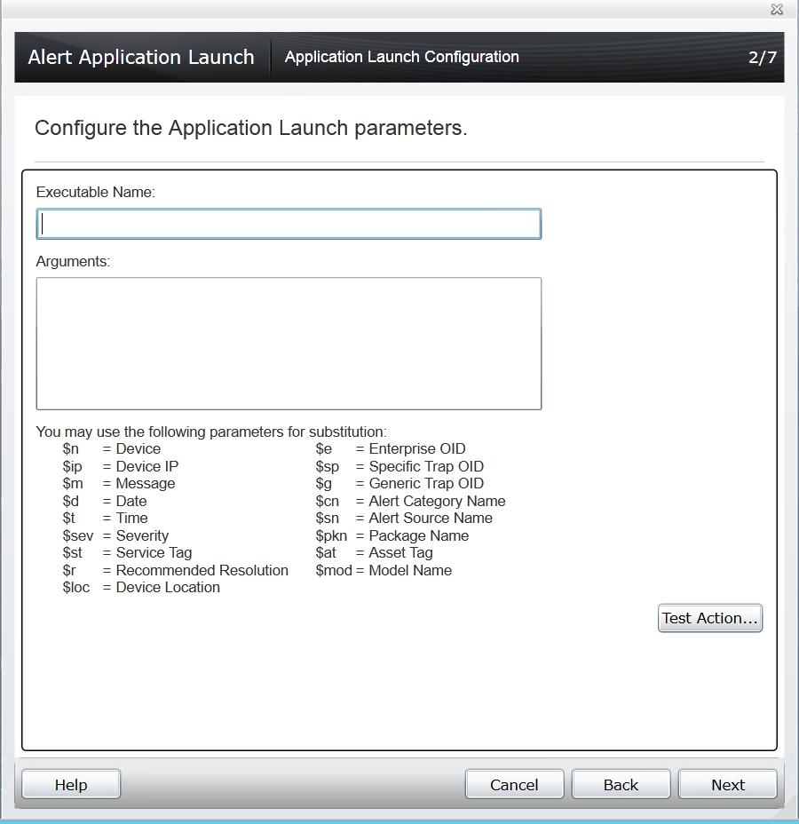 Application Launch Configuration 3.