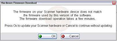 z To install Scanner firmware: 1. From the Vehicle ID module either select an existing vehicle or create a new one. 2. Select the Scanner module from the menu bar.