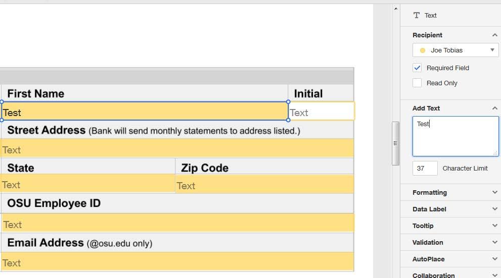 2. If you want to add a message to the Recipients, you can do so in the Message to All Recipients section 3.
