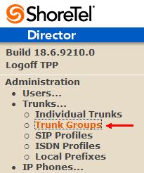 Trunk Group Dialing Rules Logout out of ShoreWare Director, then login using the Support Entry mode by holding down the CTRL + Shift keys and clicking