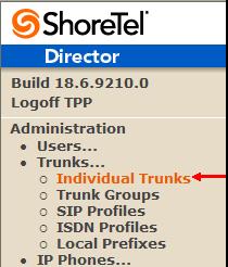 Click on the Save button, this completes the settings needed to set up the trunk groups on the ShoreTel system for operation with Verizon Business network. 3.2.