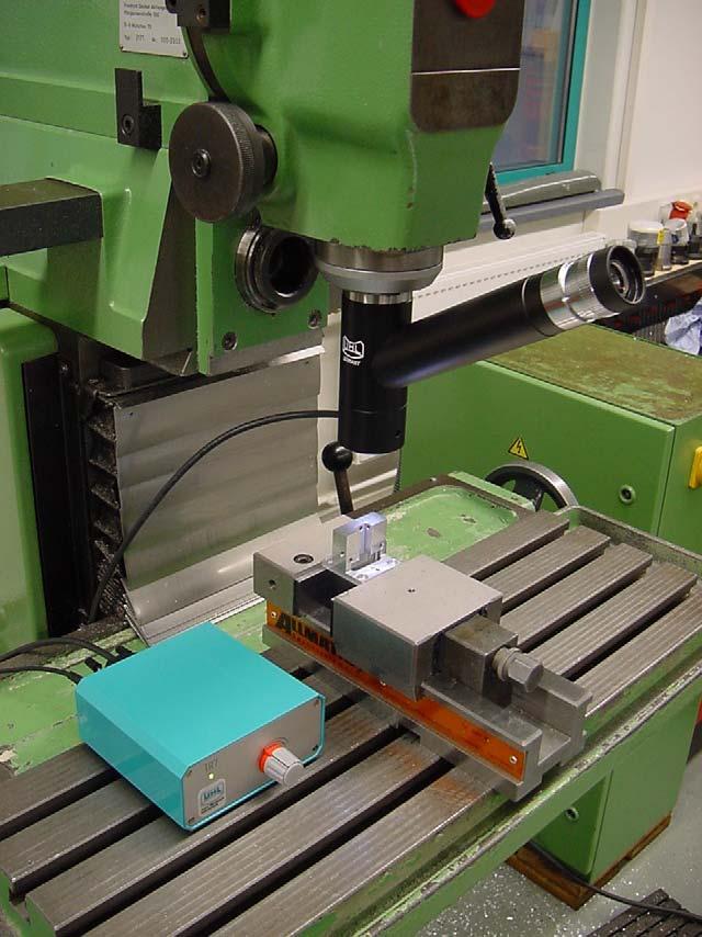 Machine Centring Microscope MZM Universal centring microscope to set up tool machines (e.g. boring and milling machines).