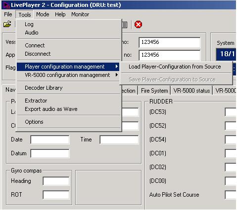 2. PLAYER CONFIGURATION 2.4 Saving the Configuration To save the configuration created to the PC: 1. Click the File Save as in the menu bar. 2. Choose a directory to be saved. 3.