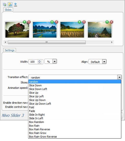 Nivo Slider 3 Timed transitions on slides - You can specify