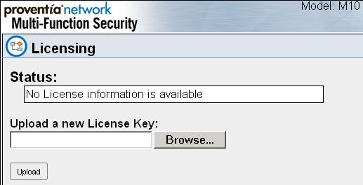 Click Browse, select the license file, click Open, and then click Upload. Tip: Licenses are issued as xml files. 3.