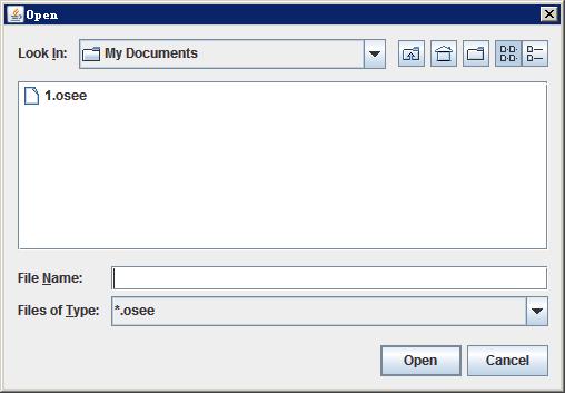 click Export button, it will execute the export operation. Functionalities and Operations 3.6.1.2 Import Select File Import menu command, it will pop up the Import dialog box, as shown in Figure 3.