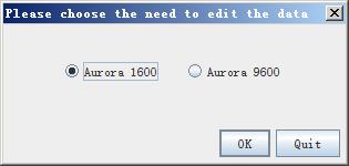 It will pop up the data selecting dialog box, as shown in Figure 2.3-22, click New button or Import button to select the target data. Figure 2.3-22 Select the Editing Data New Click New button, it will prompt the new dialog box, as shown in Figure 2.