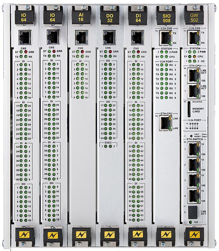 Protocol converter supporting over 50 protocols Station automation functions Operator panel Low total cost of ownership (TCO)