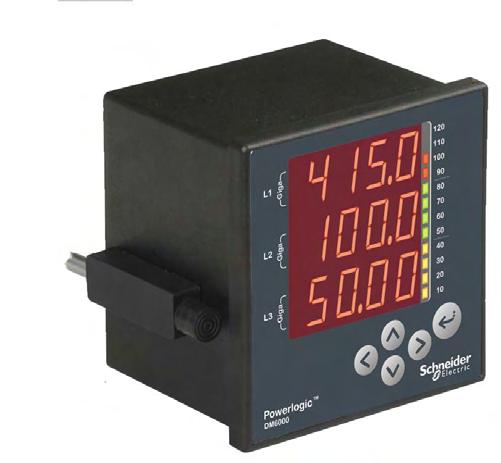PowerLogic power-monitoring units digital panel meters Technical data sheet 2011 Authorized Distributor: