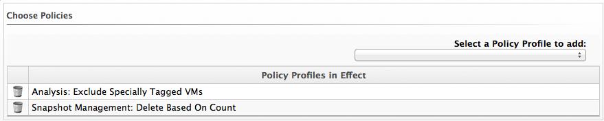 CHAPTER 4. POLICY PROFILES 6. Add to the Notes area if required. 7. Click Add. The policy profile is added. You can now assign the policy profile to providers, hosts, and repositories.