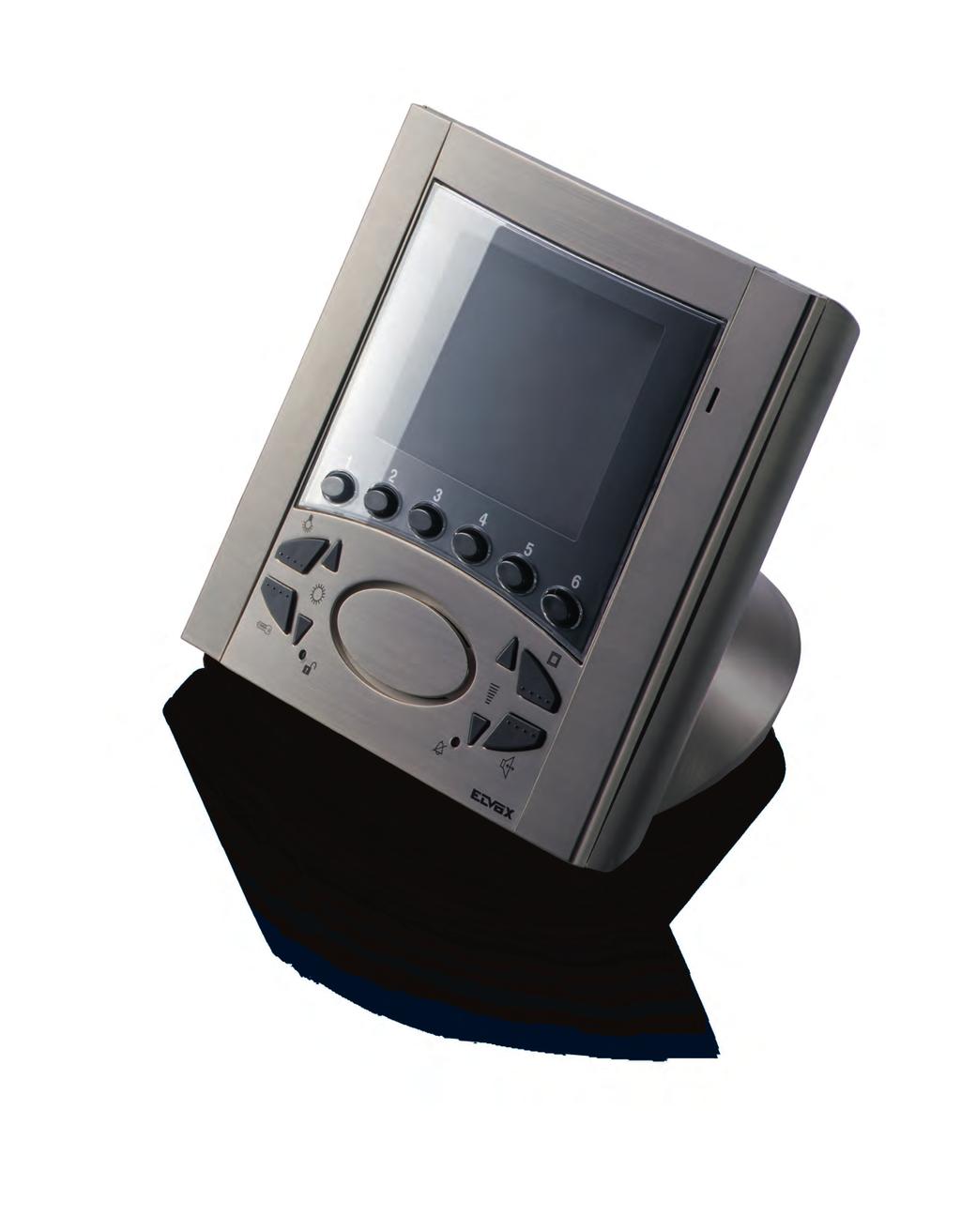 6600 SERIES Open voice door entry monitor for flush mounting, surface wall mounting and desktop mounting with 3.