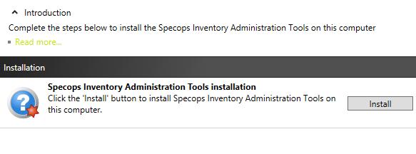 Install the Administration Tools Installing the Administration Tools will install the Group Policy Editor snap-in, and the Configuration Tool.