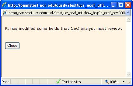 When Someone Returns an ecaf to You 05/29/2009 PAMIS ecaf Analyst User Guide Slide 77 If the PI