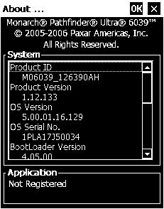 The following labels print: The first diagnostic (test) label shows the model number, software version, and the printer s configuration by packet.