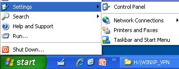 The following instructions will help you connect your PC to the ACU network off campus. These instructions are applicable for a computer that has Windows XP Professional.