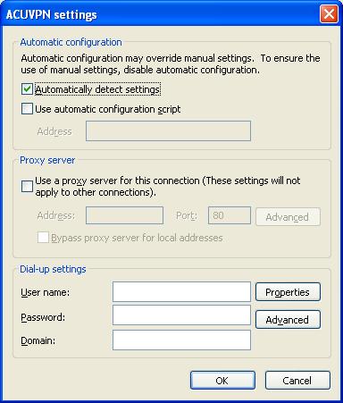 Configuring Internet/Proxy settings 1. Launch Internet Explorer. 2.