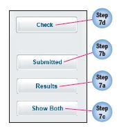 Using the Online Lab to Complete Document Activities continued 17 continued 7. To view your results document and correct the errors: a. Click the Results button. b. Click the Submitted button. c. Click the Show Both button to view both the submitted document and the results document.