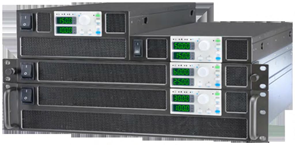 ELECTRONIC TEST & POWER SYSTEMS LAB-DSP HIGH DENSITY DC POWER SOURCE POSITIVE PROBLEM SOLVING The LAB-DSP product family has 45 models covering a range of 6V to 600V and 1A to 400A.