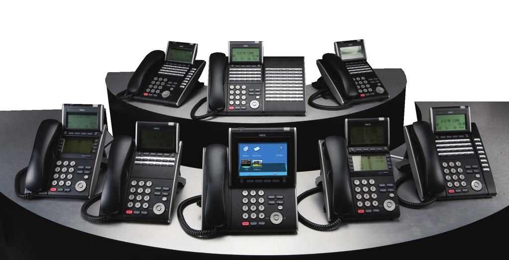 UNIVERGE Terminals Features Existing and Future NEC s UNIVERGE terminals and the full-feature set of applications that they support provide your business with the right communication tools and a