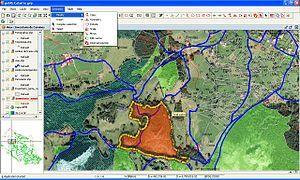 Geographic Information System A geographic information system (GIS) is a system designed to capture, store, manipulate, analyze, manage, and present all types of geographic information for decision