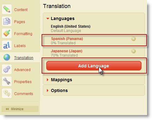 Redesigned Translation Module This release includes a redesigned translation module that makes gathering feedback from your global customer base easier than ever before.