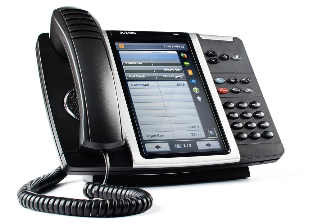 Mitel IP Desktop s and Peripherals Flexible suite of IP phones with robust functionality for any sized office Mitel s family of IP phones and peripherals